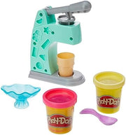 Play Doh Mini Fun Factory Ice Cream Playset by Hasbro with colorful clay and tools for creative ice cream making.