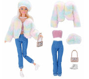 Generic Barbie Fashion Doll BT-02 toy with stylish outfit and blonde hair, ideal for imaginative play and collecting.