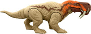 Jurassic World Rebirth Strike Attack dinosaur figure with detailed scales and fierce stance, toy for Jurassic World fans.