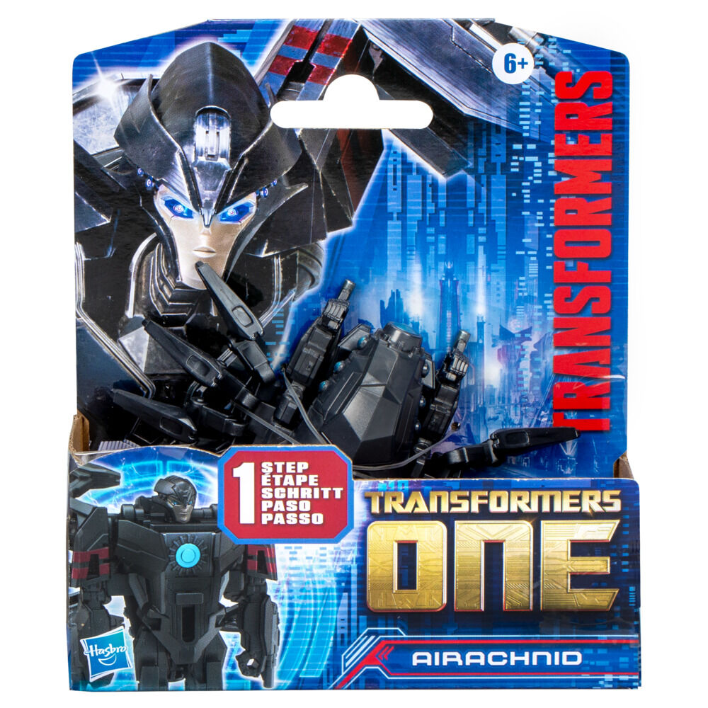 Hasbro Transformers COG Changer Arachnid action figure with detailed insect-like design and multiple articulation points.