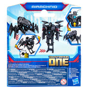 Hasbro Transformers COG Changer Arachnid action figure with detailed insect-like design and multiple articulation points.