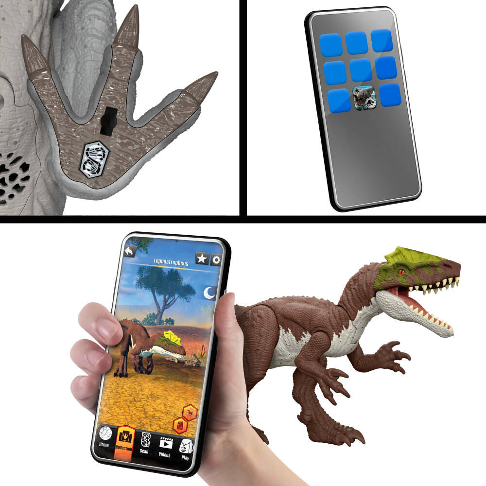 Jurassic World Rebirth Frenzy Pack Lani action figure with detailed dinosaur features and dynamic pose.