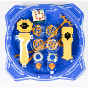 Kids' Beyblade battle toy spinning top set, colorful plastic design for dynamic play and competitive battles