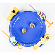 Kids' Beyblade battle toy spinning top set, colorful plastic design for dynamic play and competitive battles