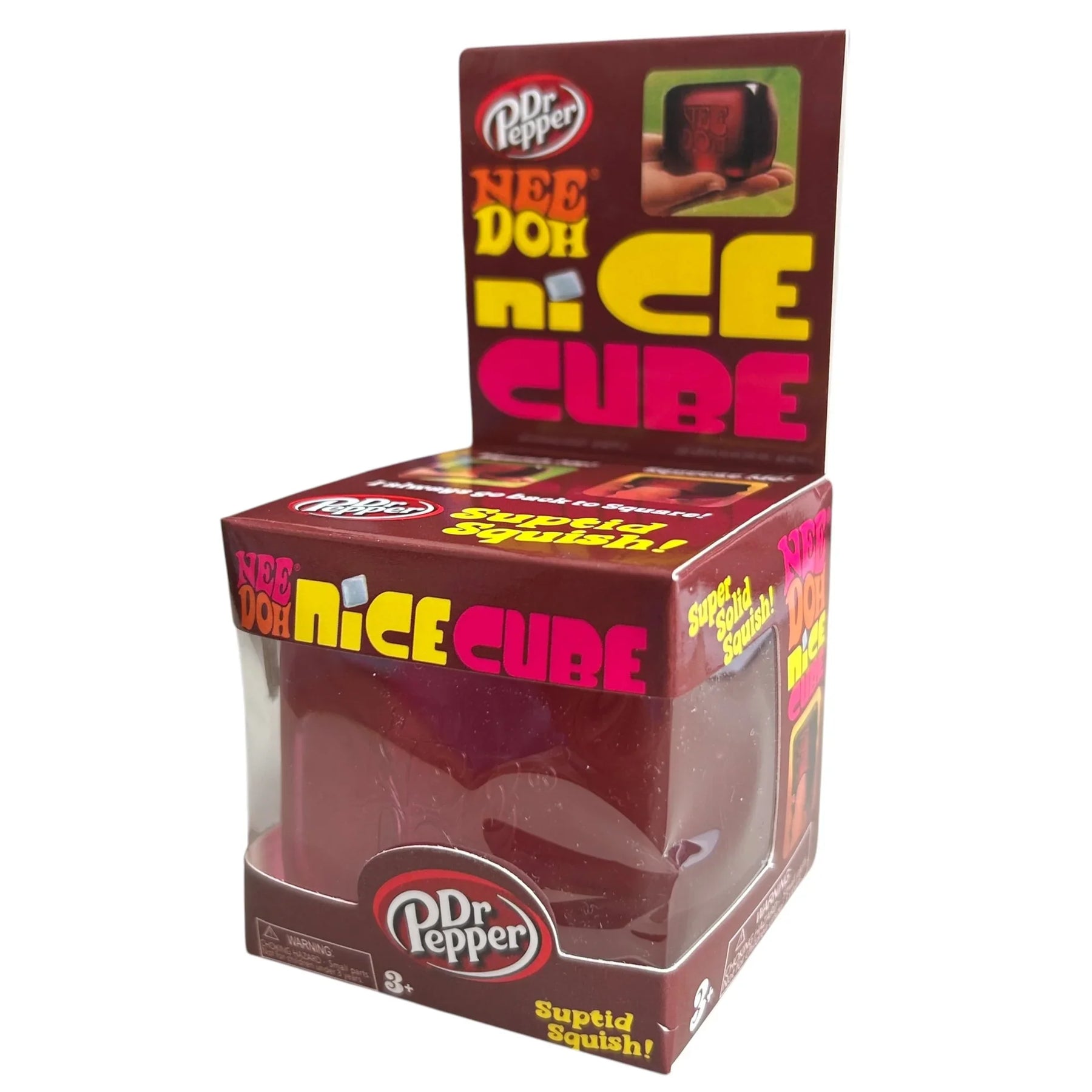 Colorful Nee Doh Assorted Color Cube toy with soft, squishy texture, perfect for stress relief and sensory play.
