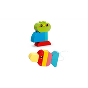LEGO 10477 Duplo 3-in-1 Creative Cute Pets set with colorful animal figures and building blocks for kids' imaginative play.