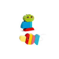 LEGO 10477 Duplo 3-in-1 Creative Cute Pets set with colorful animal figures and building blocks for kids' imaginative play.