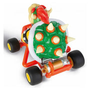 Carrera remote control Mario Kart Pipe Kart featuring Bowser, colorful toy car with detailed Bowser figure, perfect for racing fun.