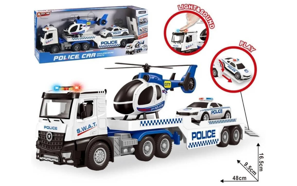 Police City Rescue Truck Series