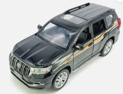 Diecast Toyota Land Cruiser Prado V6 (Black/White/Green)