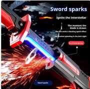 Katana LED Sword with Smoke & Spark Effects