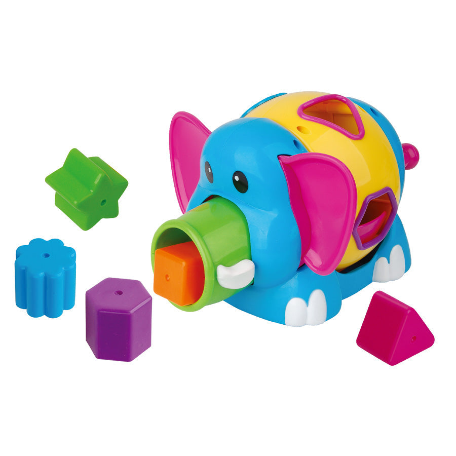 Colorful Tanny Toys Funny Elephant plush toy from Tanny Kids, soft fabric with a playful elephant design for children.