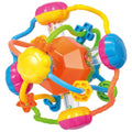 Tanny Toys Discovery Ball by Tanny Kids, colorful educational toy with textured surfaces for sensory exploration.