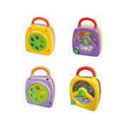 Tanny Toys Music Box by Tanny Kids, colorful wooden music box with rotating figurines and musical tune.