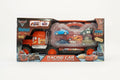 Playzo Lightning McQueen racing car toy model from the Cars series, detailed red toy car with racing decals.