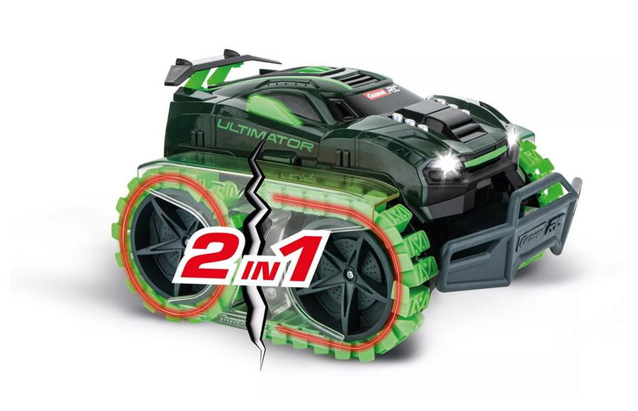 Carrera RC Ultimate Terrain Vehicle toy with rugged design and large wheels for off-road play, shown in the image.