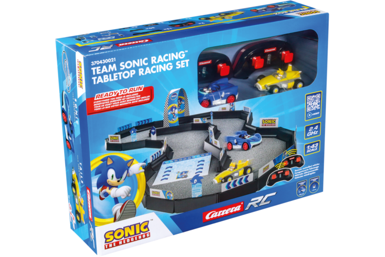 Carrera  TEAM SONIC RACING MINI RC - SONIC & TAILS 1:43