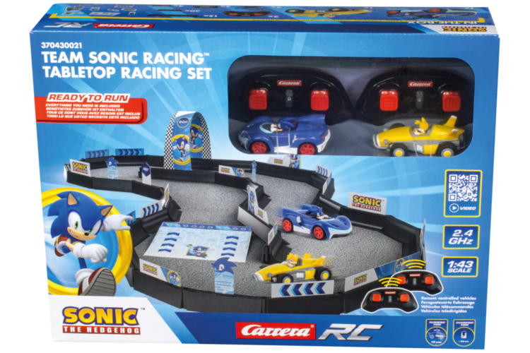 Carrera  TEAM SONIC RACING MINI RC - SONIC & TAILS 1:43