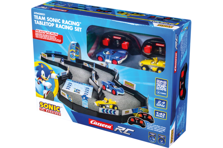 Carrera  TEAM SONIC RACING MINI RC - SONIC & TAILS 1:43