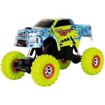 Carrera Profi RC 2.4 GHz crawler toy with rugged design and detailed exterior for off-road racing and outdoor play.