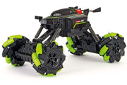 Radio-controlled Carrera RC Drift Car with electric engine, featuring detailed design and remote control for precise drifting action.