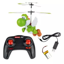 Carrera RC Flying Yoshi toy from Super Mario series, a remote-controlled flying Yoshi figure with vibrant colors and detailed design.