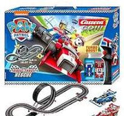 Carrera GO!!! Paw Patrol Ready Race Rescue race track with colorful toy cars and detailed track layout for kids' racing play