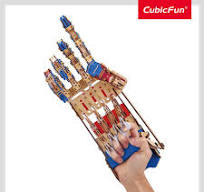 National Geographic robotic hand toy with articulated fingers and realistic design, showcasing advanced robotics for educational play.