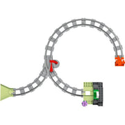 LEGO Duplo train tunnel and tracks expansion set 10425 with colorful tunnel piece and connecting train tracks for young children.