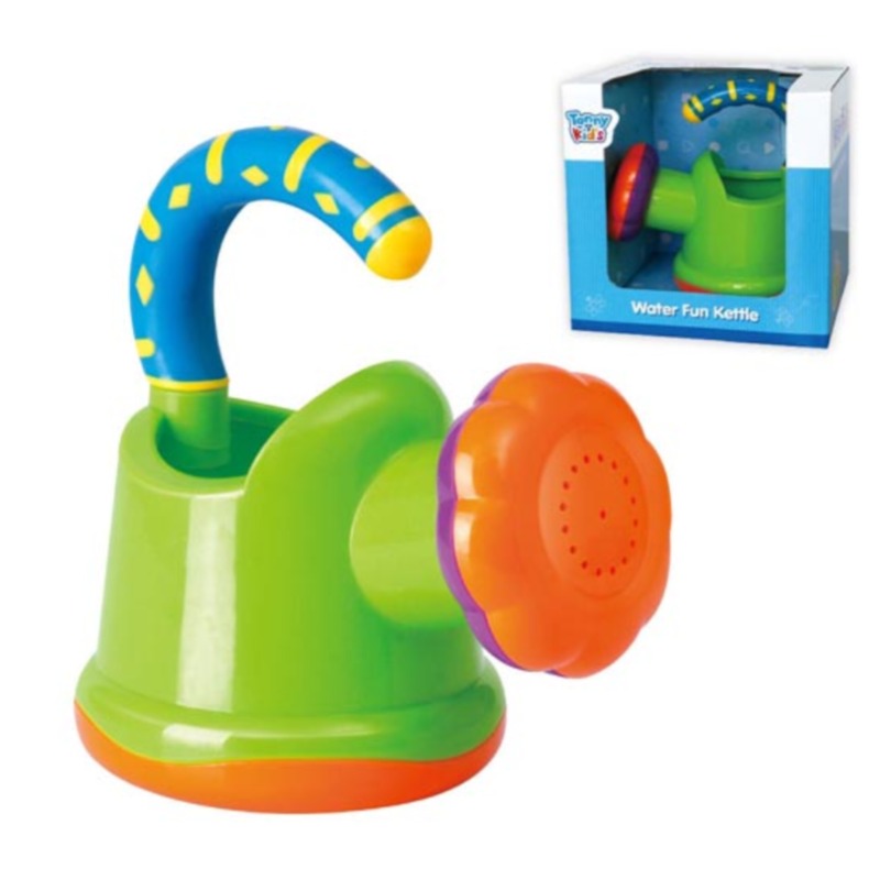Tanny Kids Tanny Water Fun Kettle toy, colorful plastic play kettle for kids' water activities and imaginative play.