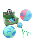 Generic high bounce ball toy, football-shaped, designed for active play and outdoor fun.