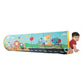 Fisher-Price pop-up play tunnel for kids, colorful fabric toy tunnel with mesh sides for crawling and imaginative play