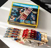 National Geographic robotic hand toy showing detailed mechanical fingers and joints, designed for educational play and STEM learning.