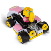 Carrera Mario Kart Peach RC toy car, colorful plastic remote control vehicle featuring Peach from Mario Kart video game series.