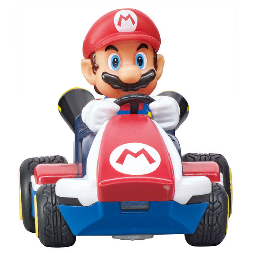 Carrera Mini RC Mario Kart toy car with colorful Mario Kart design and remote control, suitable for kids and collectors