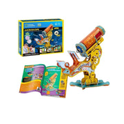 National Geographic Microscope DIY STEM Kit toy with microscope, slides, and tools for educational science exploration.
