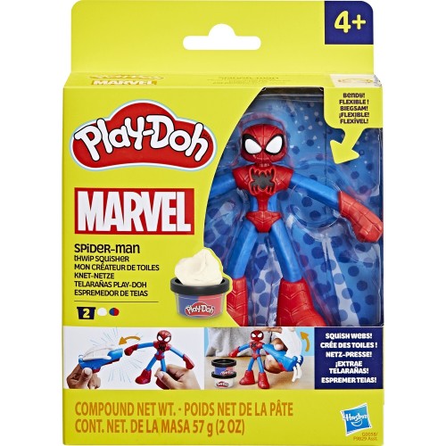 Play-Doh Marvel Spider-Man Thwip Squisher Set with Bendy