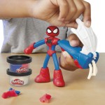 Play-Doh Marvel Spider-Man Thwip Squisher Set with Bendy