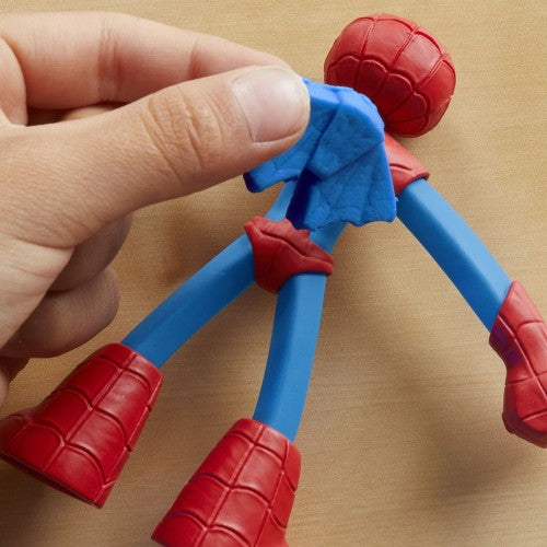 Play-Doh Marvel Spider-Man Thwip Squisher Set with Bendy