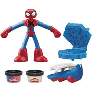 Play-Doh Marvel Spider-Man Thwip Squisher Set with Bendy