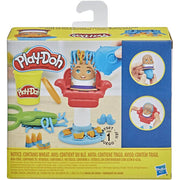 Play-Doh Mini Classics Crazy Cuts Boy set packaging featuring arts and crafts playdough tools and colorful Play-Doh containers.