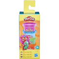 Colorful Play-Doh Zoo Mini Colour Pack by Hasbro featuring small tubs of vibrant modeling clay for creative play.