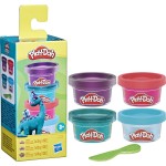 Hasbro Play-Doh Dino Mini Color Packs toy set featuring colorful dinosaur-shaped Play-Doh containers on a white background.