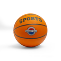 Front view of a rubber basketball toy from the Generic GK 8008 series, designed for children and outdoor play.