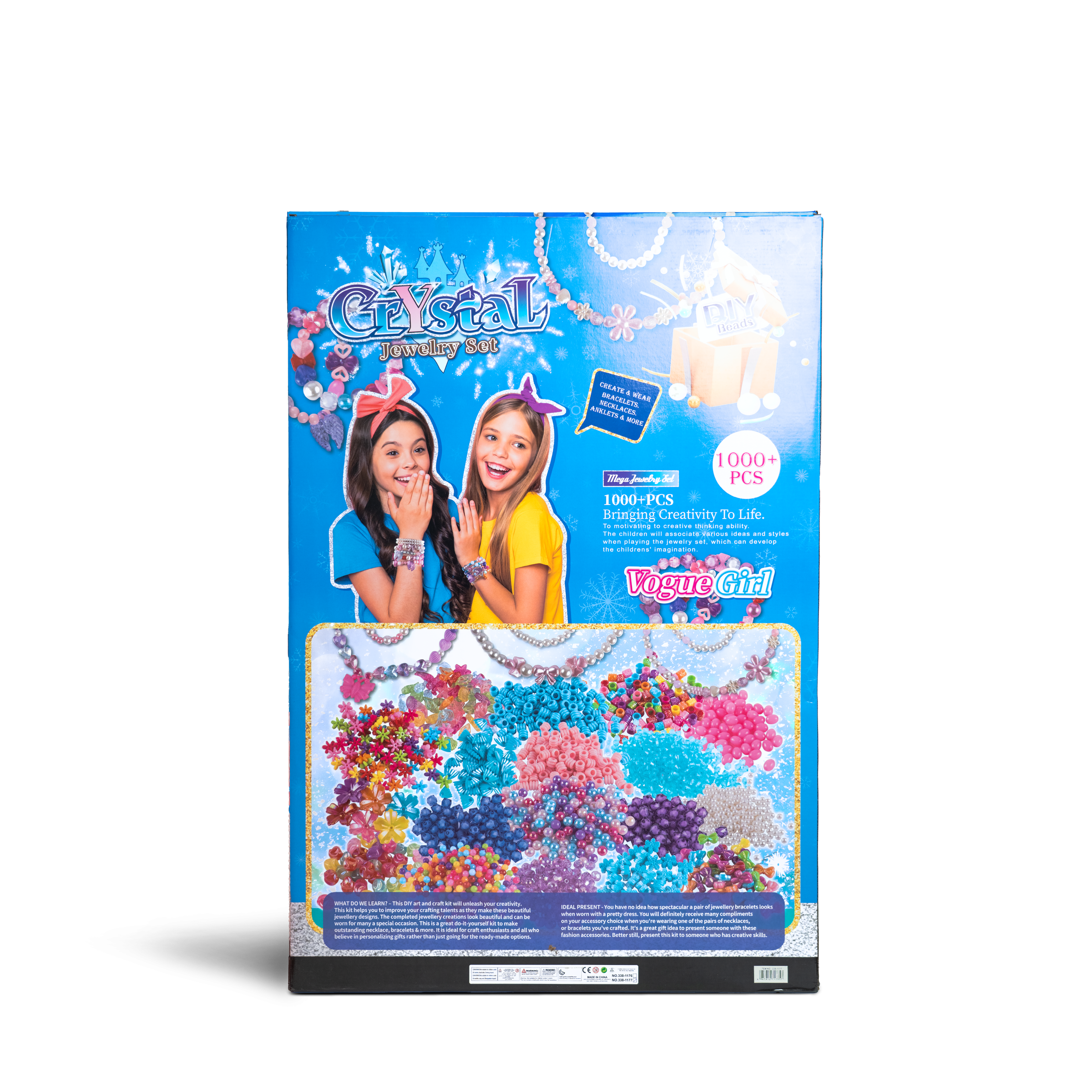 DIY CREATIVE BEADS SET 1000PCS
