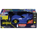 Carrera RC Batwheels Bam toy car with Batman design, detailed plastic body, and remote control features for kids' playtime.