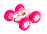 Pink Carrera RC Mini Turnator toy vehicle, small remote-controlled car with sleek design and colorful pink finish.