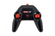 Carrera RC quad drone featuring Mario and Princess Peach characters with 2.4GHz remote control, colorful toy vehicle for kids