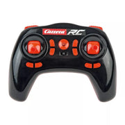 Carrera RC Quadcopter X2 toy drone with four propellers and remote control, designed for indoor and outdoor flying fun.