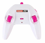 Pink Carrera RC Mini Turnator toy vehicle, small remote-controlled car with sleek design and colorful pink finish.